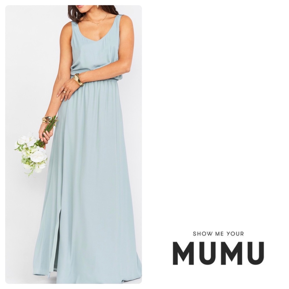 SMYM Kendall Maxi in Silver Sage Crisp